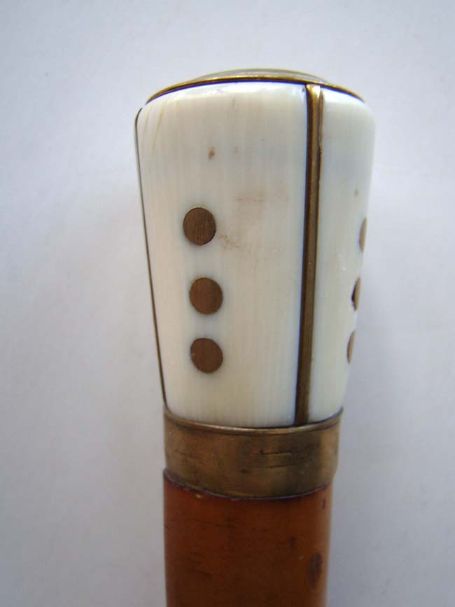 A Mississippi Riverboat Gamblers' walking stick circa 1900 — image 2